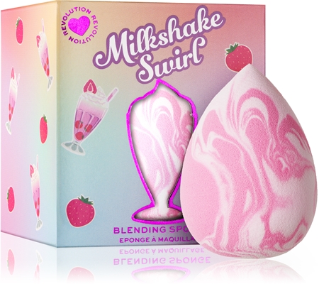 I Heart Revolution Milkshake Strawberry Swirl Make up Schwämmchen