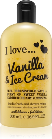 I Love Vanilla & Ice Cream suihku- ja kylpyvoide