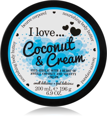 I Love Coconut & Cream Kroppssmör