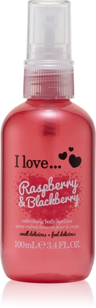 I Love Raspberry & Blackberry spray rinfrescante corpo