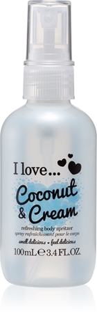 I Love Coconut & Cream osvěžující tělový sprej
