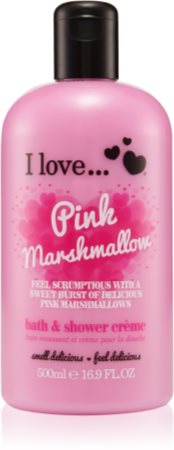 I love... Pink Marshmallow sprchový a koupelový krém