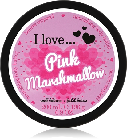 I Love Pink Marshmallow tělové máslo