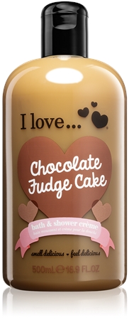I Love Chocolate Fudge Cake sprchový a koupelový krém