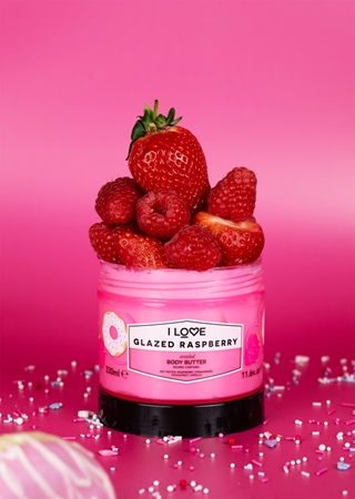 I Love Glazed Raspberry Kroppssmör