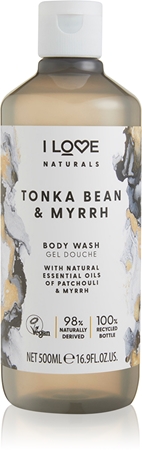 I Love Naturals Tonka Bean & Myrrh Duschtvål