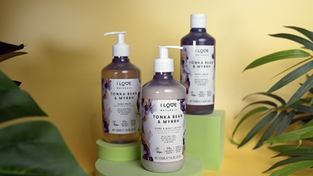 I Love Naturals Tonka Bean & Myrrh Duschtvål