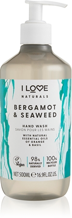 I Love Naturals Bergamot & Seaweed tekuté mýdlo na ruce