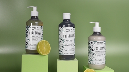 I Love Naturals Lime, Ginger & Cardamom nestemäinen käsisaippua