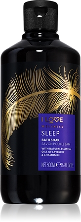 I Love Wellness Sleep entspannender Badeschaum für ruhigen Schlaf