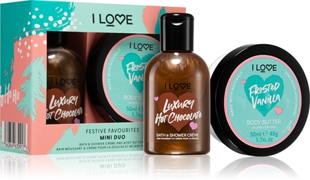 I Love Festive Favourites Mini Duo Gift Set voor het Lichaam