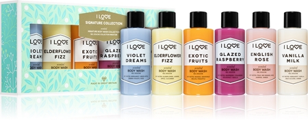 I Love Signature Scent Collection Kinkekomplekt duši jaoks
