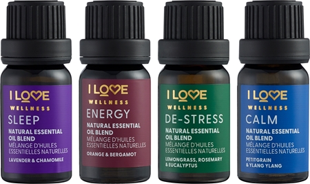 I Love Wellness Essential Geschenkset mit ätherischen Öl