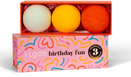 I Love Special Moments Birthday Fun Gift Set for the bath