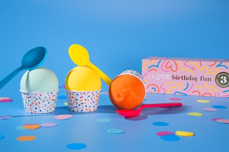I Love Special Moments Birthday Fun Gift Set for the bath