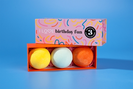 I Love Special Moments Birthday Fun Gift Set for the bath