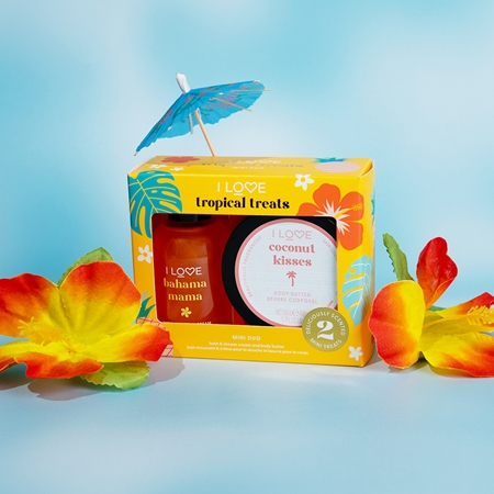 I Love Tropical Treats подарунковий набір для тіла