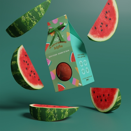I Love Special Moments Watermelon Highs koupelová bomba