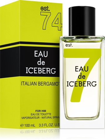 Iceberg Eau de Iceberg Italian Bergamot Eau de Toilette per uomo