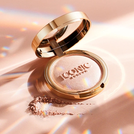 ICONIC London Lit & Luminous kompaktni highlighter u prahu