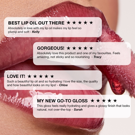 ICONIC London Lustre Lip Oil Mitrinoša eļļa lūpām