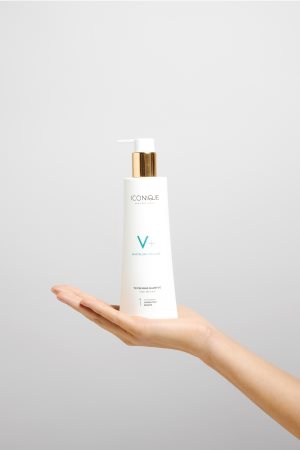 ICONIQUE Professional V+ Maximum volume Thickening shampoo volyymia antava shampoo hennoille hiuksille