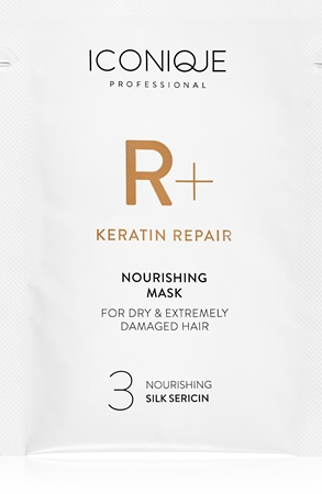 ICONIQUE Professional R+ Keratin repair 2 steps for strong and shiny hair Presentförpackning För svagt hår
