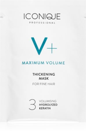 ICONIQUE Professional V+ Maximum volume 2 steps for thick and bouncy hair lahjasetti (hiusten volyymia lisäävä)