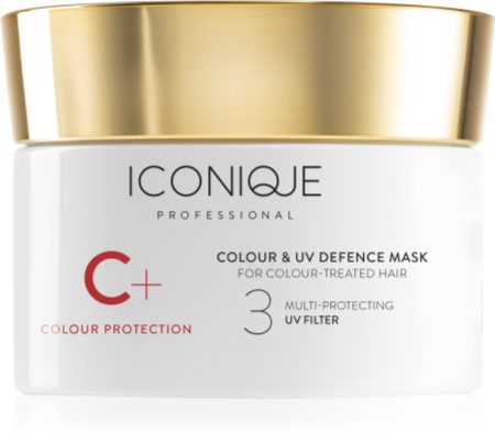 ICONIQUE Professional C+ Colour Protection Colour & UV defence mask εντατική μάσκα μαλλιών για την προστασία του χρώματος