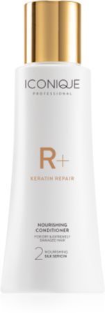 ICONIQUE Professional R+ Keratin repair Nourishing conditioner αποκαταστατικό κοντίσιονερ κερατίνης για ξηρά και κατεστραμμένα μαλλιά