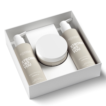 ICONIQUE Professional STRONG LIKE YOU Repair & Strengthening Set set for damaged hair