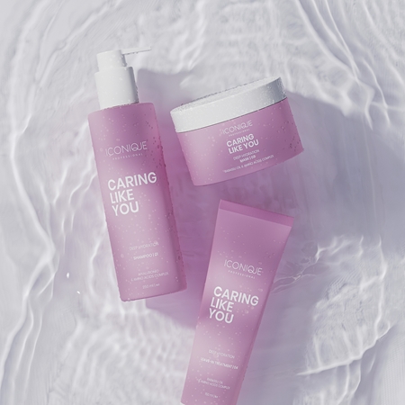ICONIQUE Professional CARING LIKE YOU Deep Hydration Set set for dry and damaged hair
