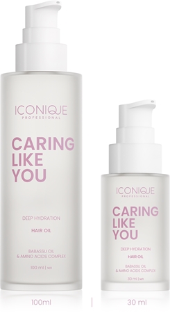 ICONIQUE Professional CARING LIKE YOU Deep Hydration huile hydratante pour cheveux secs et abîmés