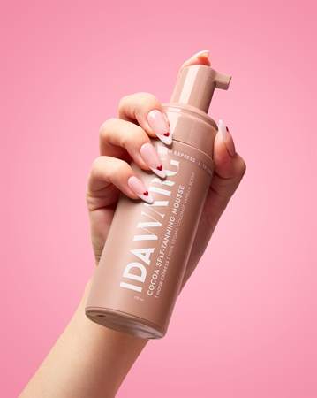 IDA WARG Beauty Self-Tanning Cocoa Mousse 1h Express greito poveikio savaiminio įdegio putos