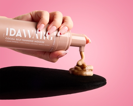 IDA WARG Beauty Self-Tanning Cocoa Mousse 1h Express greito poveikio savaiminio įdegio putos