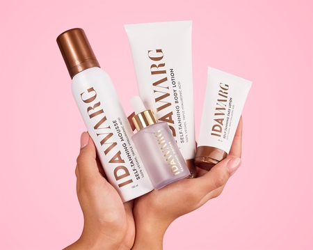 IDA WARG Beauty Self-Tanning Face Lotion Self-Tanning Milk for the face