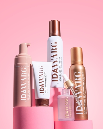 IDA WARG Beauty Self-Tanning Face Lotion Self-Tanning Milk for the face