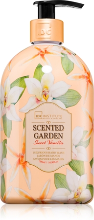 IDC Institute Scented Garden Vanilla tekuté mýdlo na ruce