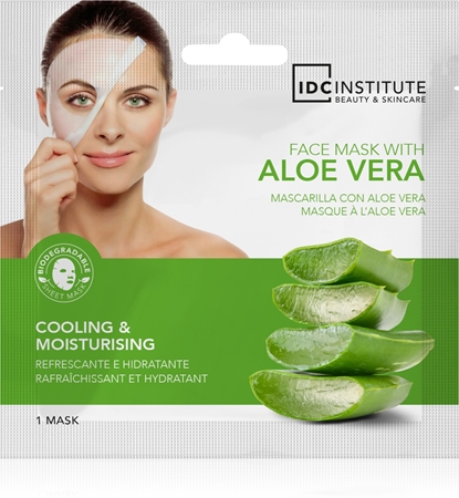 IDC Institute Aloe Vera máscara refrescante para rosto