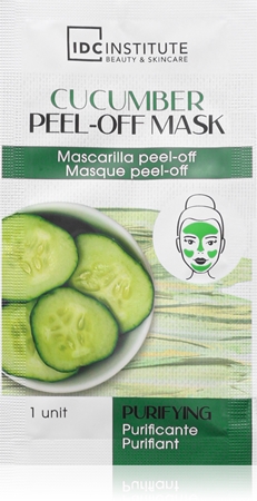 IDC Institute Cucumber Koorimismask näole