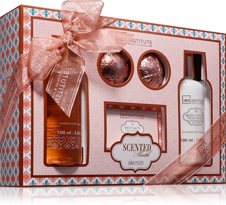 IDC Institute Scented Bath Bronze zestaw upominkowy dla kobiet