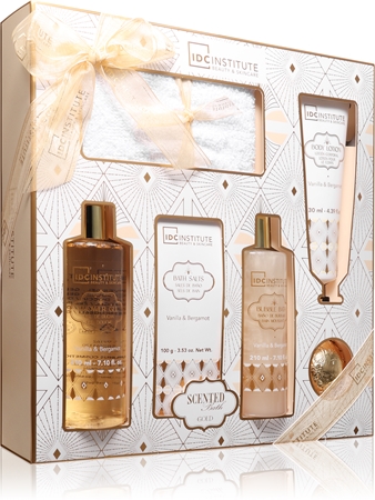 IDC Institute Scented Bath Gold Geschenkset für Damen