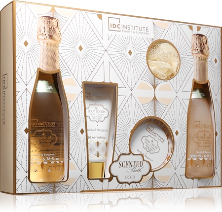 IDC Institute Scented Bath Gold Geschenkset für Damen