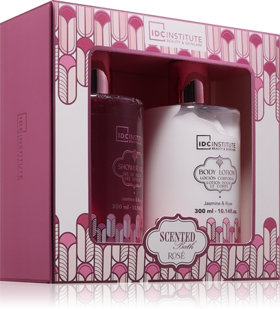 IDC Institute Scented Bath Rose zestaw upominkowy dla kobiet