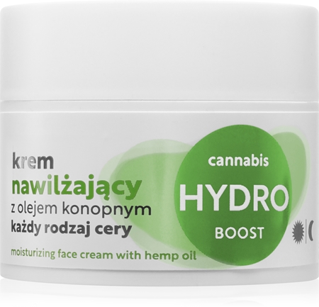 Ideepharm Idee Derm Hydro Boost cremă hidratantă cu ulei de canepa