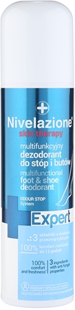Ideepharm Nivelazione Expert deodorant spray pentru picioare si pantofi