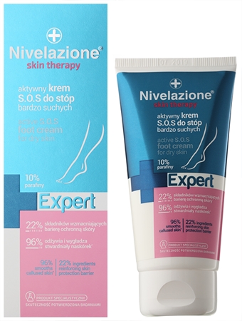 Ideepharm Nivelazione Expert creme ativo para pés SOS para peles muito secas