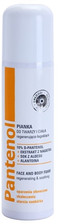 Ideepharm Panthenol zklidňující pěna na obličej a tělo