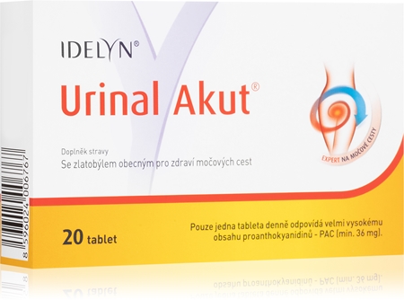 IDELYN Urinal Akut tablety pro podporu zdraví močových cest