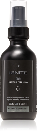 Ignite CBD Orange Grapefruit 500mg sérum hidratante com óleo de cannabis